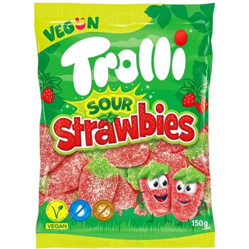Trolli Sour Strawbies Jelly Candies 150g