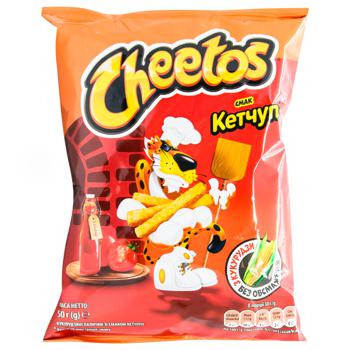 Cheetos Corn Sticks with Ketchup Flavor 50g - buy, prices for EKO Market - photo 1