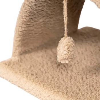 Pet Fun Норі кігтеточка для котів 37х37х28 см - бежевий - купити, ціни на MasterZoo - фото 3