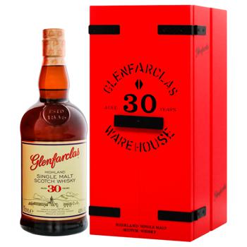 Віскі Glenfarclas 30 років 43% 0,7л