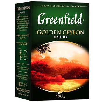 Greenfield Golden Ceylon Black Tea 100g - buy, prices for - photo 2