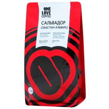 One Love Salvador Sebastian Alvarez Coffee Beans 250g - buy, prices for WINETIME - photo 1