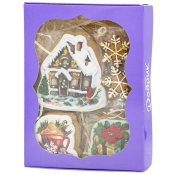 Dobryk New Year's Eve Gingerbread Set 5pcs - buy, prices for Auchan - photo 1