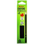 Auchan Graphite Pencil B 3pcs