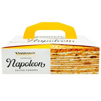 Nonpareil Picher Salted Caramel Napoleon Cake 450g - buy, prices for MegaMarket - photo 2