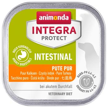 Корм ветеринарний вологий Integra Protect Intestinal Pure Turkey моно індичка для собак при порушенні кишково штункового тракту 150г - купить, цены на MasterZoo - фото 1