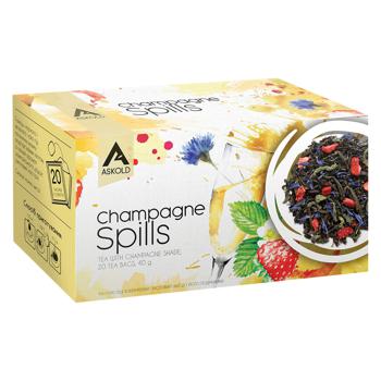 Askold Champagne Spills Black and Green Tea 2g*20pcs - buy, prices for EKO Market - photo 1