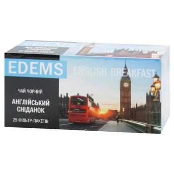 Еdems English Breakfast Black Tea 2g*25pcs - buy, prices for EKO Market - photo 1