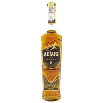 Adjari Cognac 5 y.o. 40% 0.5l - buy, prices for COSMOS - photo 1