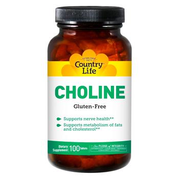 Country Life Choline 100 tablets - buy, prices for Biotus - photo 1