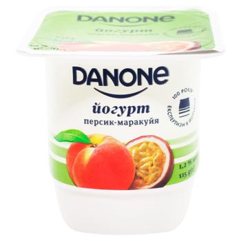 Йогурт Danone персик-маракуйя 1,2% 115г - купить, цены на - фото 4