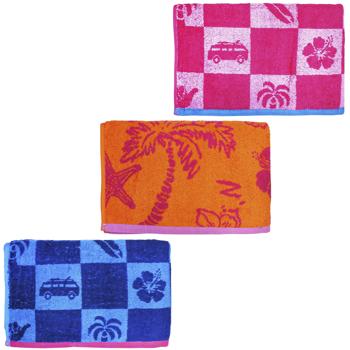 Полотенце Actuel Tropic пляжное 70х140см - купить, цены на Auchan - фото 1