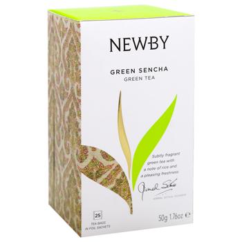 Чай зелений Newby Green Sencha 2г*25шт - купити, ціни на - фото 2