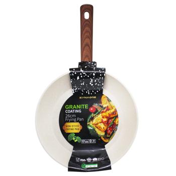 Сковорода JJ25 26см 16829-7 И318 - купить, цены на КОСМОС - фото 2