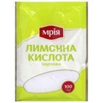 Кислота лимонна Мрія 100г