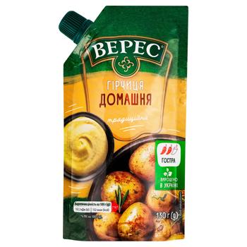 Гірчиця Верес Домашня 130г - купити, ціни на Ідеал - фото 1