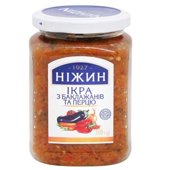 Nizhyn Eggplant and Pepper Caviar 300g - buy, prices for METRO - photo 1