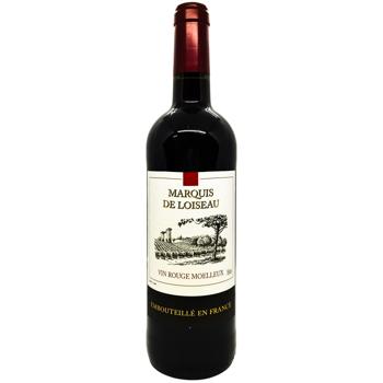 Marquis De Loiseau Red Semi-Sweet Wine 11.5% 0.75l - buy, prices for Tavria V - photo 1