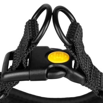 Шлея для собак Barksi Sport нейлонова S 35-38см бірюзовий - купити, ціни на MasterZoo - фото 6