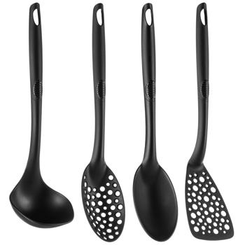Набор кухонных приборов Ardesto Gemini Gourmet черный 4шт - купить, цены на Auchan - фото 2