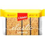 Губки кухонні Chisto Elastic Sponge 4шт