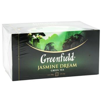 Greenfield Jasmine Dream Green Tea 2g*25pcs - buy, prices for COSMOS - photo 2