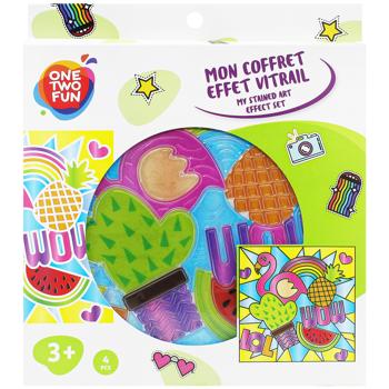 One Two Fun My Stained Art Effect Set - buy, prices for Auchan - photo 2