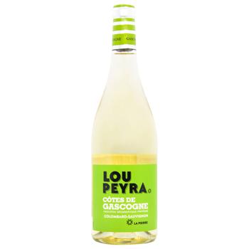 Вино Lou Peyra Colombard Sauv Gascogne сухе біле 10,5% 0,75л