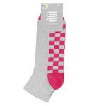 Носки Premier Socks Эконом женские клеточка р.23-25