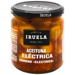 Iruella Electrica Spicy Marinated Whole Olives with Vegetables 365g