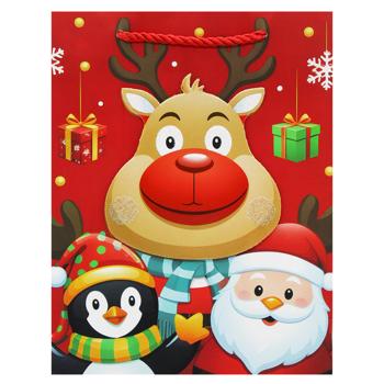 Пакет подарочный Greenwich 23х18х10см - купить, цены на NOVUS - фото 2