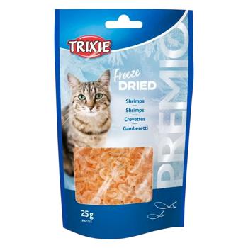 Ласощі для котів Trixie PREMIO Freeze Dried 25 г - креветки - купити, ціни на MasterZoo - фото 1