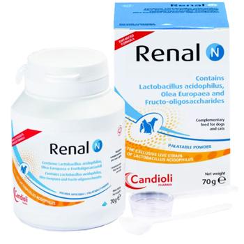 Порошок для собак та котів Candioli Renal N для стабілізації ниркового тиску 70г - купити, ціни на MasterZoo - фото 2