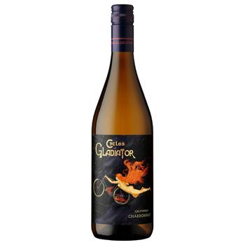 Вино Cycles Gladiator California Chardonnay белое сухое 13,5% 0,75л - купить, цены на КОСМОС - фото 1