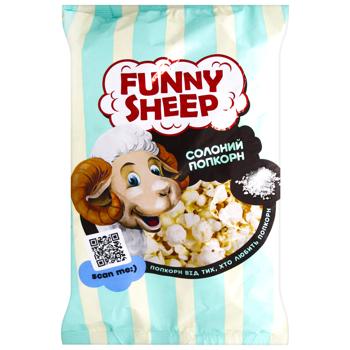 Попкорн Funny Sheep соленый   90г - купить, цены на NOVUS - фото 1