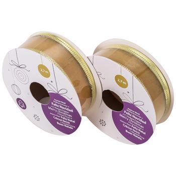 Auchan Golden Ribbon 2.5x270cm