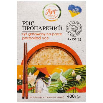 Рис Art Foods пропарений 4*100г - купити, ціни на Чудо Маркет - фото 2