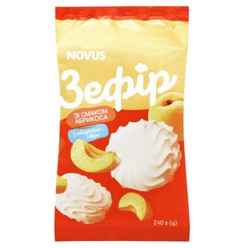 Marshmallow Novus with Apricot Flavor 240g - buy, prices for NOVUS - photo 1