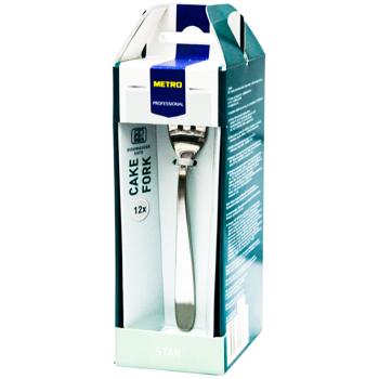 Metro Professional Star Dessert Fork 12pcs