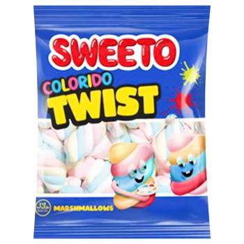 Маршмеллоу Sweeto Colorido Twist 60г - купити, ціни на Восторг - фото 1