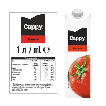 Сік Cappy томатний 1л - купити, ціни на - фото 4