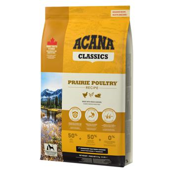 Acana Prairie Poultry Recipe Dry Food with Chicken for Dogs of All Breeds 9.7kg