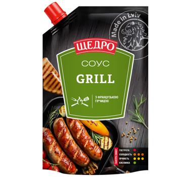 Соус Щедро Гриль 200г - купити, ціни на NOVUS - фото 1