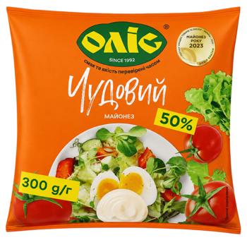 Майонез Олис Чудесный 50% 300г - купить, цены на NOVUS - фото 1