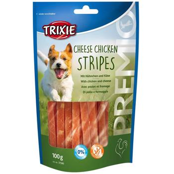 Trixie Premio Cheese Chicken Stripes Dog Snack with Chicken and Cheese 100g