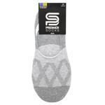 Premier Socks Melange Men's Foot Covers with Silicone s.25-29 Grey