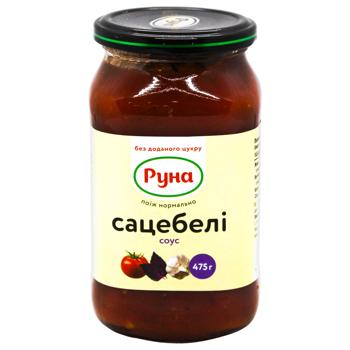 Соус томатний Руна Сацебелі 485г - купити, ціни на Grono - фото 2