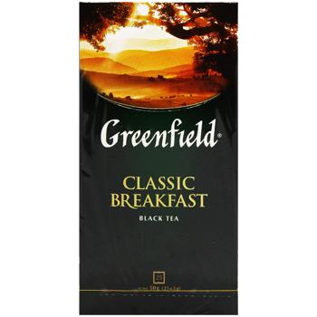Чай чорний Greenfield Classic Breakfast 2г*25шт - купити, ціни на КОСМОС - фото 2