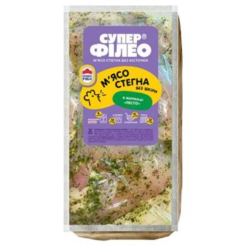Super Filet Chicken Thigh Meat in Pesto Marinade ~1kg