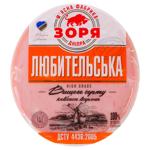 Ковбаса Зоря Дніпра Любительська варена вищий сорт